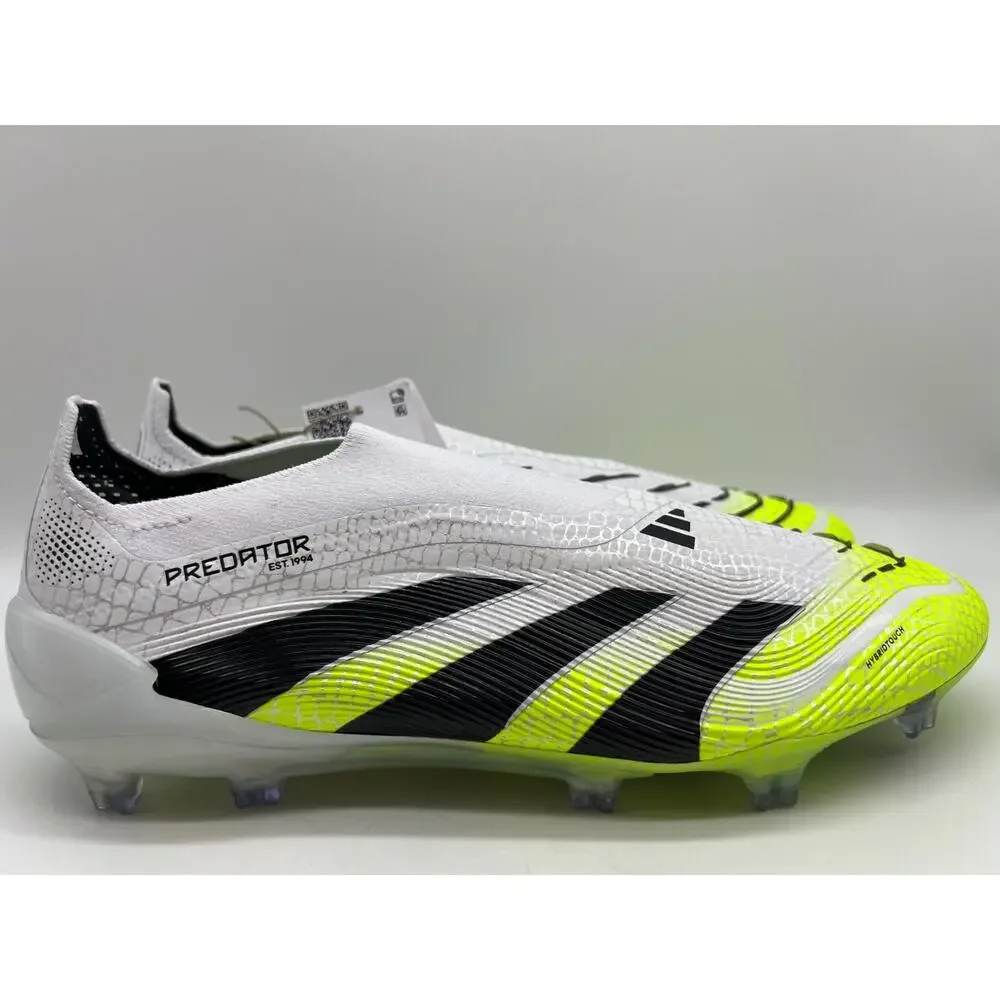 adidas Predator Elite Laceless FG Men's Size 10 Radiant Blaze Pack JI1075 New.